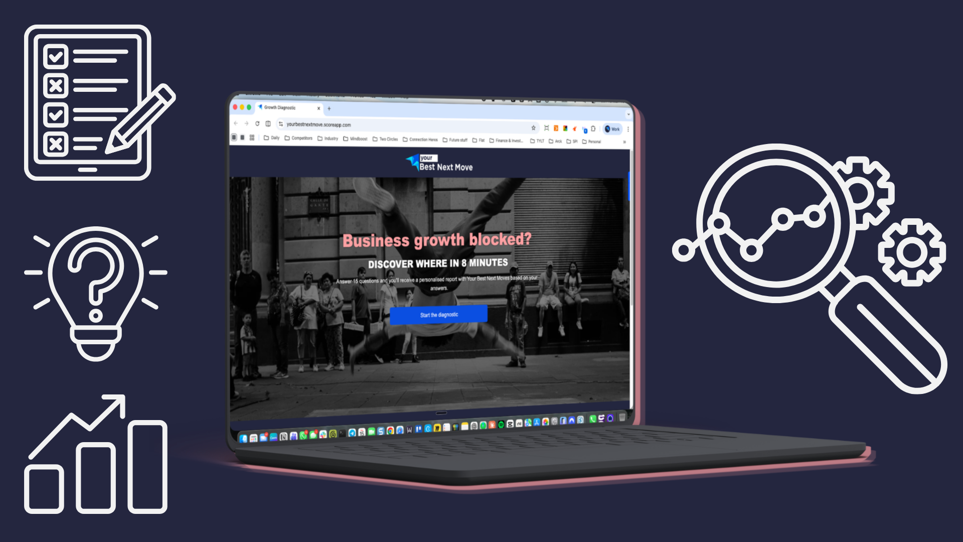 Growth Diagnostic in Laptop